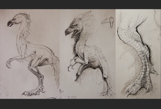 Jacques Gastineau - animatronic creature for Futuroscope